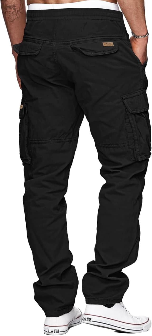 Detalle 2 de TARAINYA Cargohose Herren mit 6 Taschen