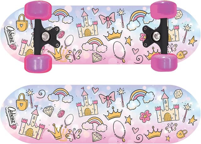 Detalle de Ozbozz Parent Skate 17 inch wooden skateboard