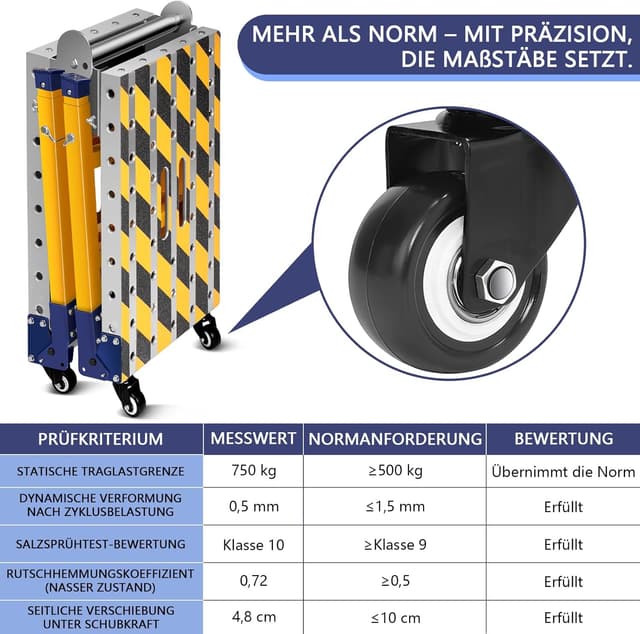Detalle 2 de 2-in-1 Arbeitsplattform 500 kg Schweißtisch