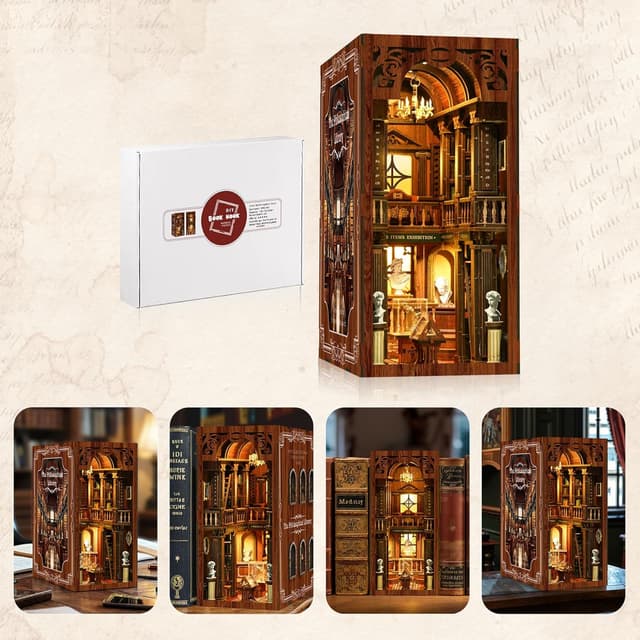 Thumbnail 6 de LUMYCE DIY Book Nook Kit Casas Miniatura