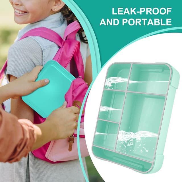 Detalle 2 de IJIAMY Brotdose Kinder 1300ml 🍱