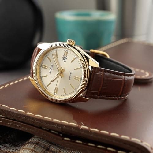 Detalle 2 de Casio Watch MTP-1302PGL-9AVEF: reloj de diario fiable para el día a día