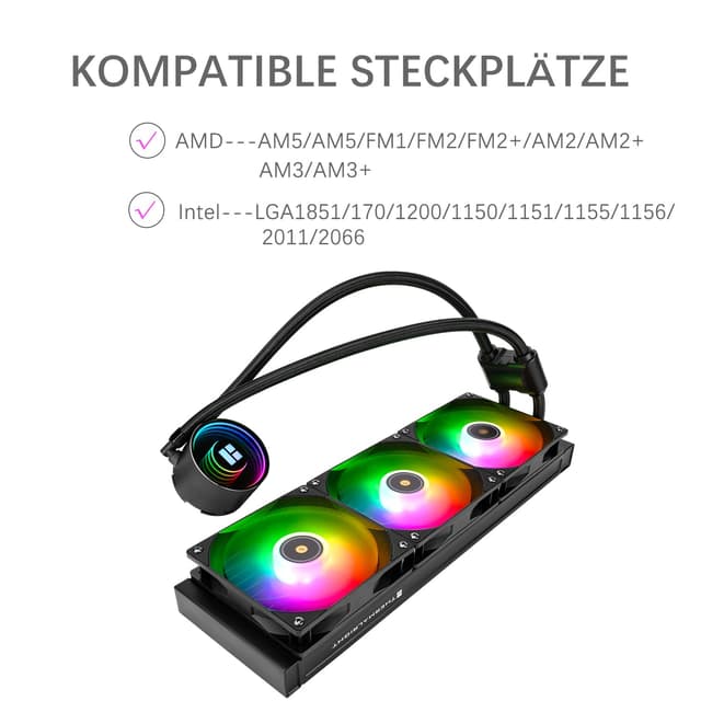 Thumbnail 3 de TR-Thermalright Frozen Notte 360 ARGB V2 360mm