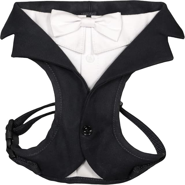 Imagen de Croci Ceremony Groom Arnés ajustable negro S/35–45 cm 🐕 en OfertitasTOP