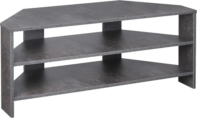 Detalle 2 de RICOO Mueble de TV Salon WM069-BG 110x45x36 cm, Gris Cemento