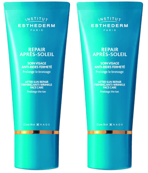 Detalle 2 de Institut Esthederm Aftersun Repair 2x50 ml 🌞 Cuidado Post-solar