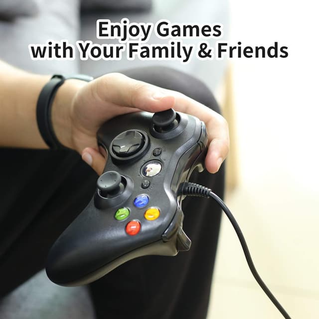 Detalle 2 de Dhaose Controller for Xbox 360 USB Wired Controller