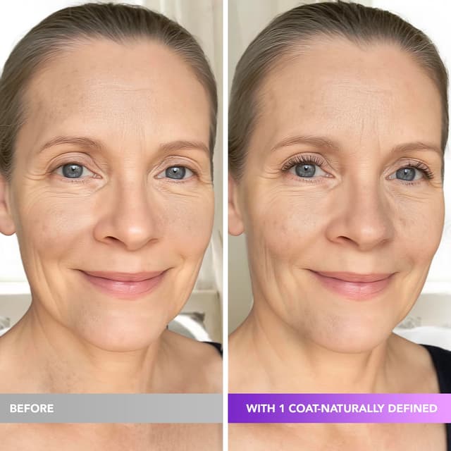 Detalle de Mascara for Older Women 60 Plus Black Prime Lash Mascara (5.5g) — Hypoallergenic, Non-Clumping Lash Definition