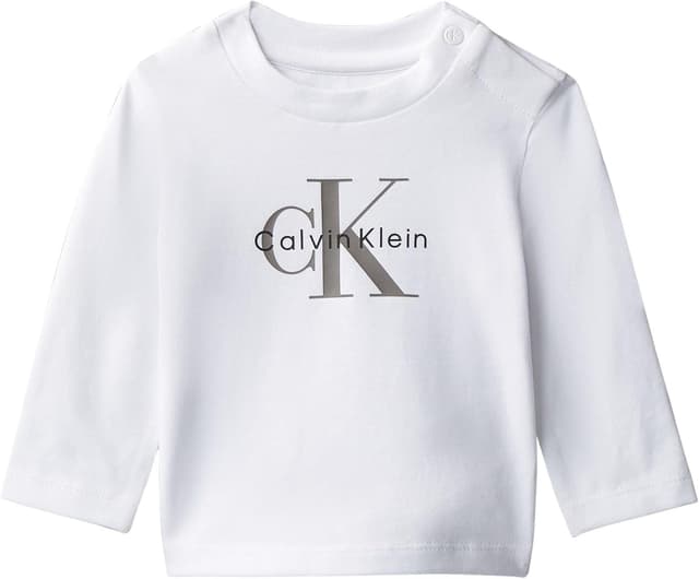 Detalle de Calvin Klein T-shirt L/S mixte : un basique sobre pour un quotidien facile