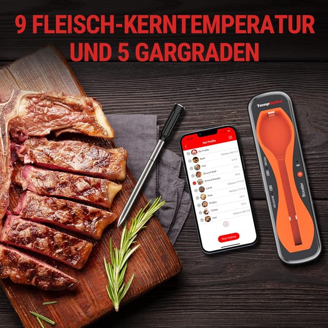 Thumbnail 6 de ThermoPro TempSpike Fleischthermometer Bluetooth