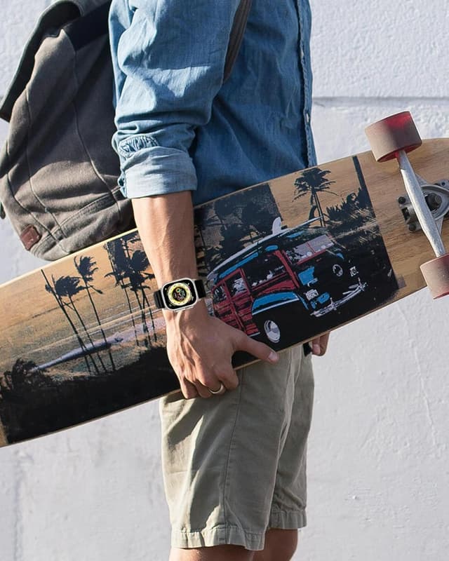 Detalle 2 de Cinturino nylon Apple Watch 49 mm