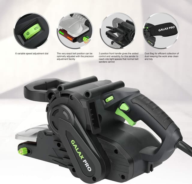 Thumbnail 1 de GALAX PRO Levigatrice a nastro 1010 W 🛠