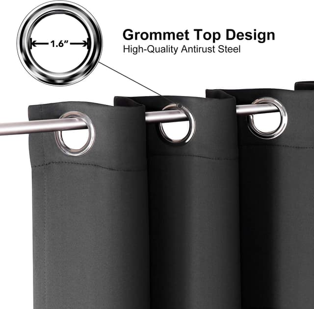 Thumbnail 2 de ChrisDowa Blackout Curtains, 42x63 inches
