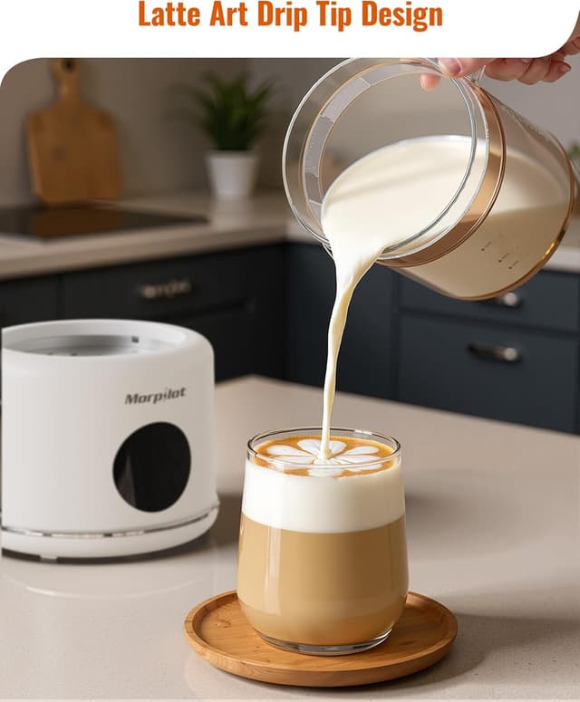 Thumbnail 4 de Morpilot Milk Frother 500ml — 6‑in‑1 milk steamer 🥛