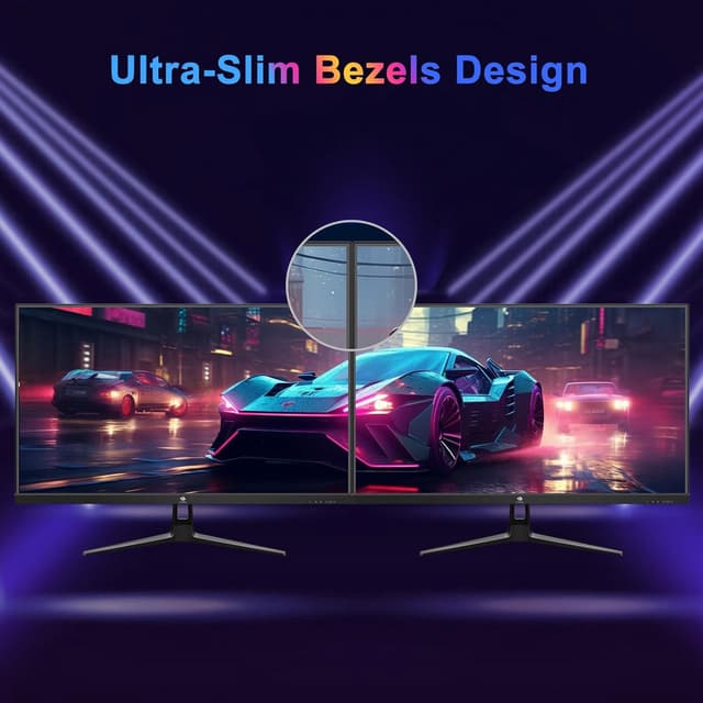 Detalle de Z-Edge 27 Inch Gaming Monitor (240Hz, 1ms, Full HD, IPS) with FreeSync, HDMI & DisplayPort, VESA — Black