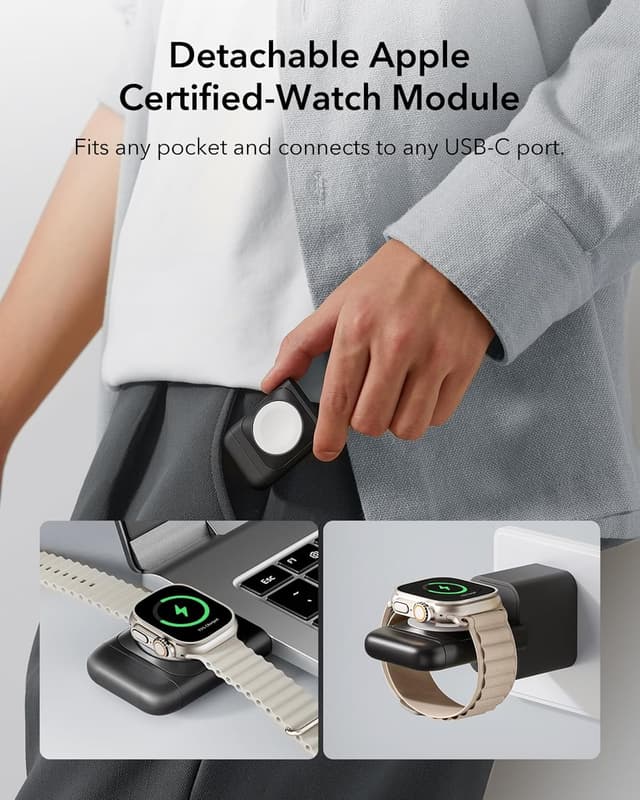 Thumbnail 5 de ESR Cargador 3 en 1 para Apple ⚡️ Carga Rápida y Multiuso