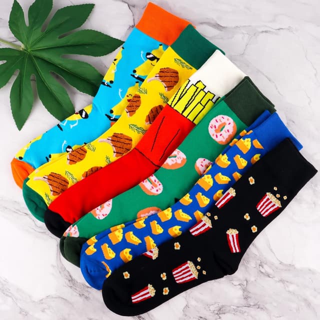 Thumbnail 5 de Bunte Socken Herren 43-46 aus Baumwolle