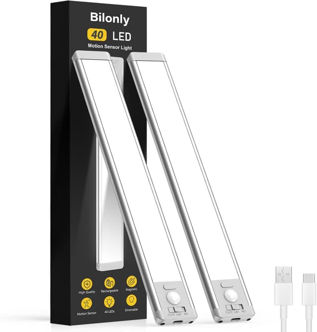 Imagen de Bilonly Under Cabinet 40 LED Motion Lights en OfertitasTOP