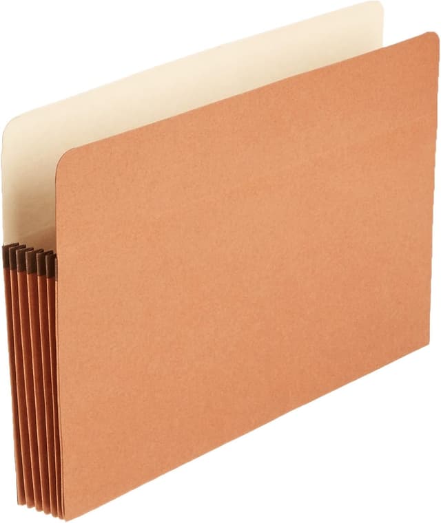 Detalle de Amazon Basics Legal Pocket Expanding File Organizer 50