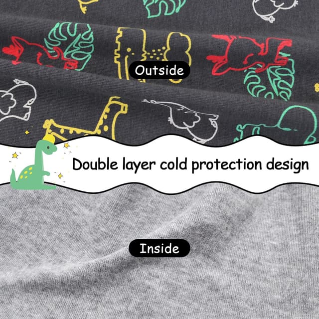 Detalle 2 de Kinder Beanie Mütze Set 2-8 Jahre