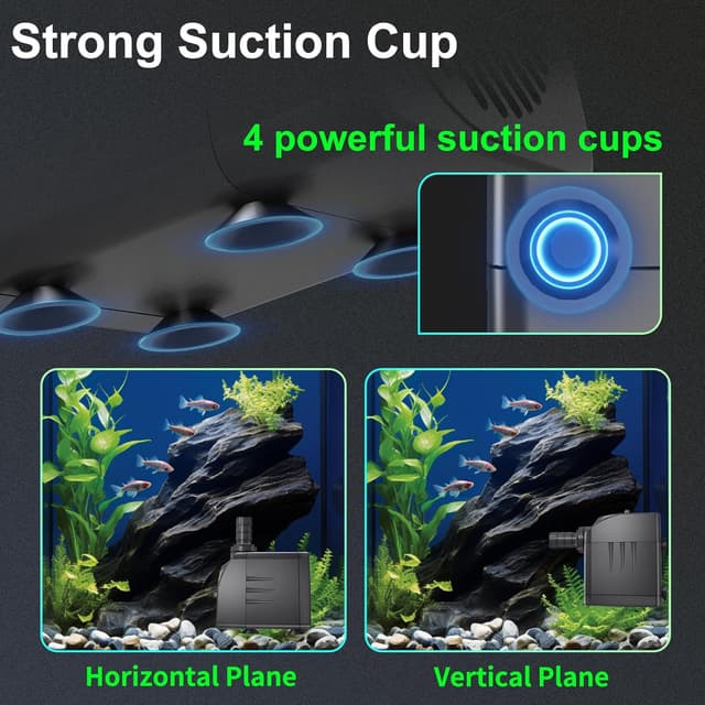 Thumbnail 4 de Bomba de Agua Sumergible 16W 800L/H