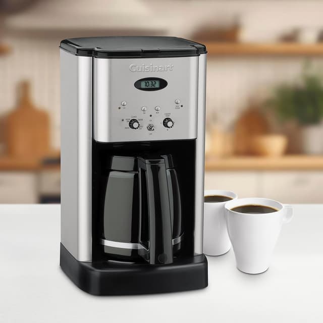Detalle 2 de Cuisinart DCC-1200P1 Brew Central 12-Cup Programmable Coffeemaker (Brushed Chrome)