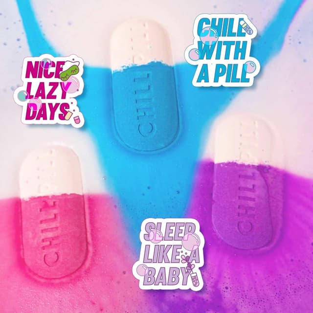 Detalle 2 de Craze BODYNESS Pack 9 Bombas Chill Pill