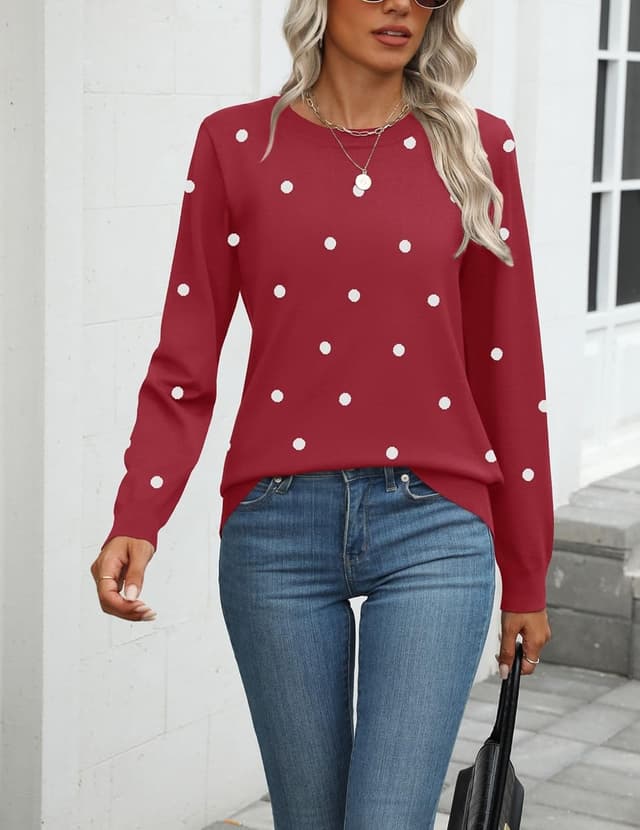 Detalle 2 de Zeagoo 2026 Long Sleeve Crew Neck Sweater