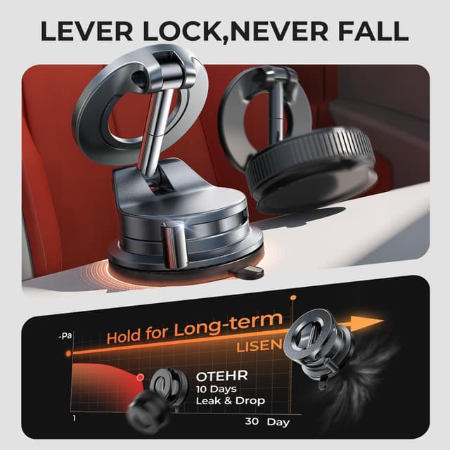 Thumbnail 4 de LISEN Magsafe Car Mount magnetic phone holder