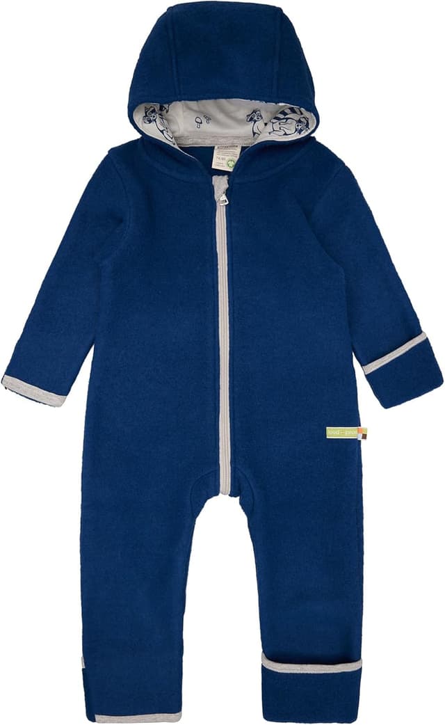 Thumbnail 6 de loud + proud Unisex Baby Wollfleece Fleeceoverall