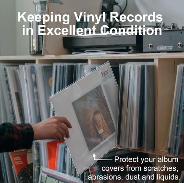 Thumbnail 3 de GPXIIZ Vinyl Sleeves Outer 12 Inch 50-Pack