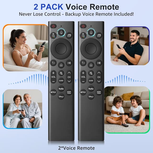 Thumbnail 1 de Samsung Voice Remote Replacement 2-Pack for Frame TVs