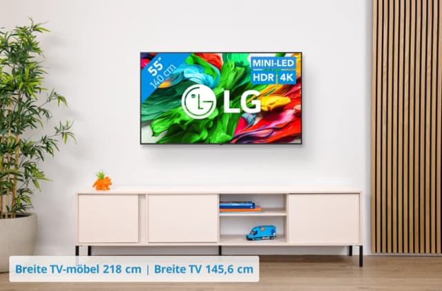 Thumbnail 6 de LG QNED85 55" TV