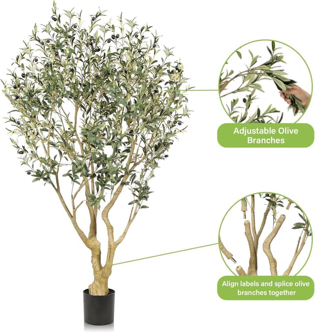 Detalle 1 de REAEAD Realead Faux Olive Tree 6ft