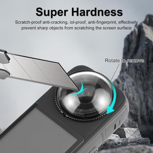 Thumbnail 4 de PULUZ Linsenschutz für Insta360 X4