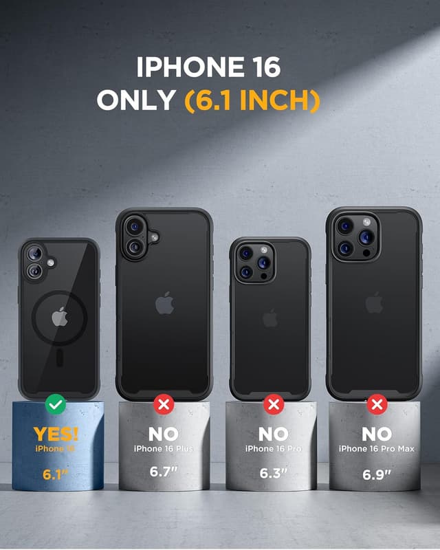 Thumbnail 6 de Miracase Magnetic Case for iPhone 16 6.1-inch