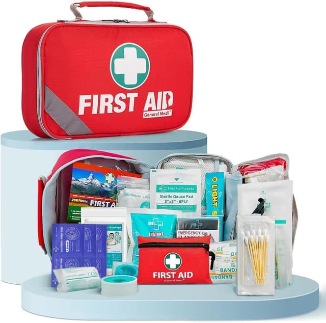 Detalle de First Aid Kit 215 Piece 2-in-1