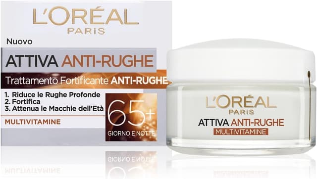 Detalle de L’Oréal Paris Wrinkle Expert 65+ crème visage 50 ml
