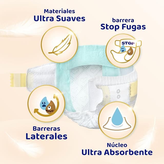 Thumbnail 3 de Dodot Sensitive Pañales Bebé Talla 4, Protección 12h🍼