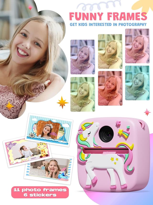 Detalle de Kids Camera Instant Print 1080P