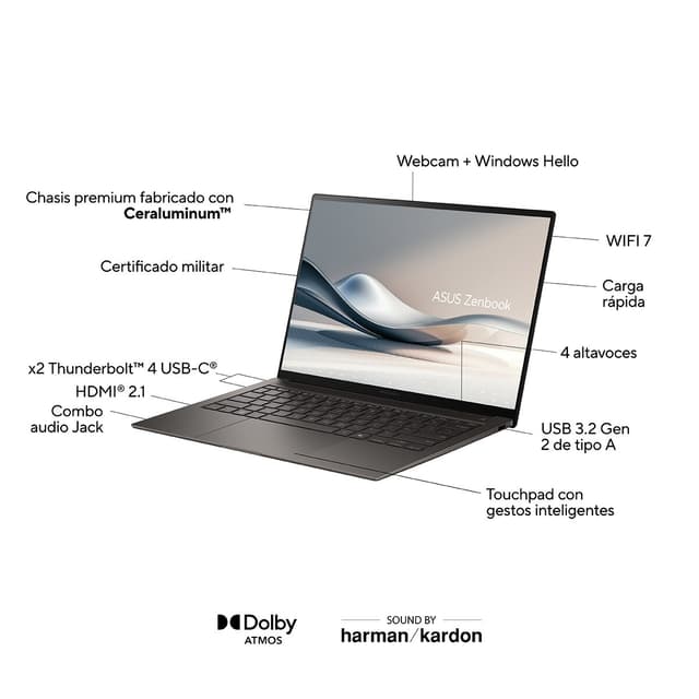 Thumbnail 5 de ASUS Zenbook S14 OLED UX5406SA 32 GB, 1 TB