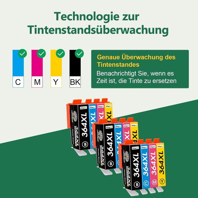 Detalle 2 de 364 XL Multipack Patronen kompatibel, 12er