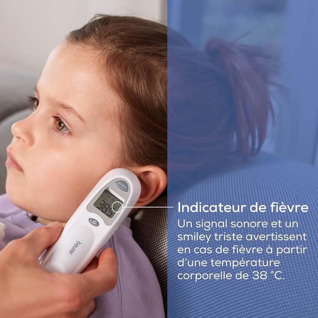 Thumbnail 4 de Beurer FT 58 thermomètre auriculaire 10 mémoires