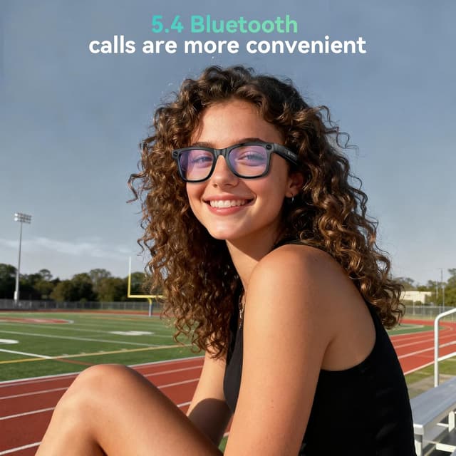 Detalle 2 de 2026 Upgraded Smart Camera Glasses 8MP