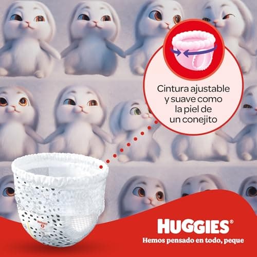 Thumbnail 5 de Huggies Little Movers Pañales Braguita Disney T6 🚼 (96u)