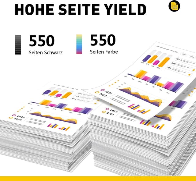Detalle 2 de DOREINK LC421XL 8er-Pack Tintenpatronen 🖨