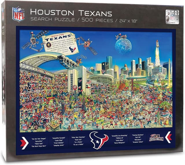 Thumbnail 6 de YouTheFan NFL Joe Journeyman 18" x 24" 500-Piece Team Puzzle