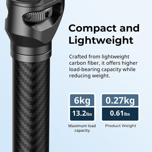 Thumbnail 2 de SMALLRIG Gimbal-Verlängerungsstange 15" für DJI RS