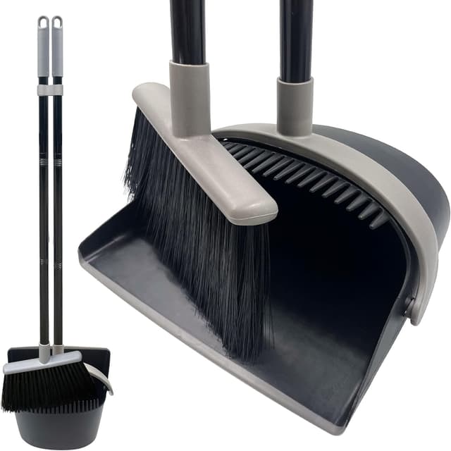 Imagen de Long Handled Dustpan and Brush Set — Tall 1.0m 🧹 en OfertitasTOP