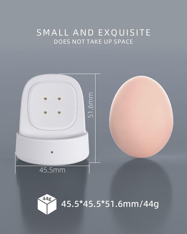 Detalle de iFuntec Charger Dock for Fitbit Sense / Sense 2 / Versa 3 / Versa 4 (magnetic stand with charging cable) – White